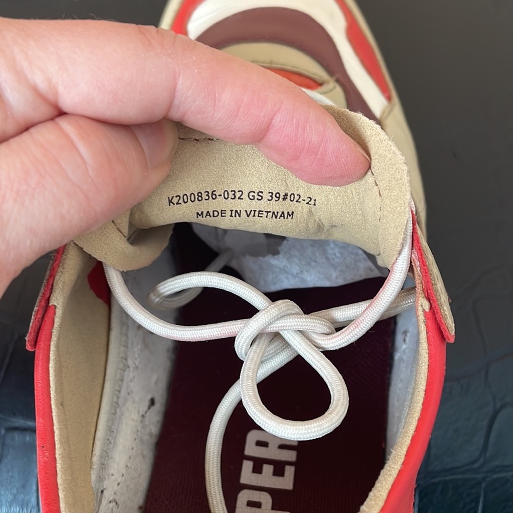 Camper Retro Sneakers size 8 - Picture 8 of 13
